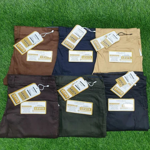 Different Available Men Multicolor Cotton Pant