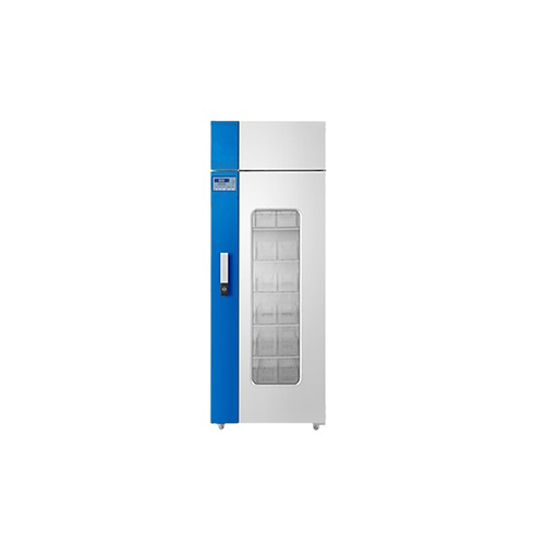Bionim Blood Bank Refrigerator - Powder Coated GI Sheet 350-400 Liters Capacity White-Blue Color 2C to 8C Temperature Control Built-In Alarm System