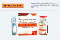 Amoxicillin and Potassium Clavulanate 1200 mg Injection