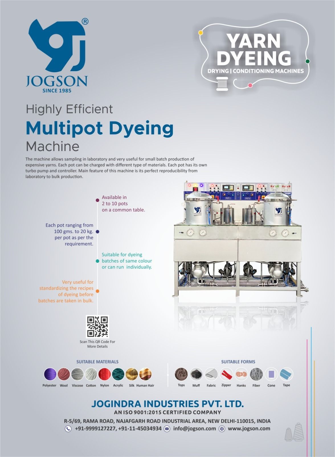 Mini Multi Pot Sample Dyeing Machine