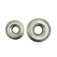 Cast Iron Top Burner Cap - Stainless Steel, Various Sizes Available | Secure Fit For Industrial Cooking Protection