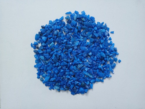 dark Blue color coated and high glossy polished aggregate stone wholesale price special in aquatic gallery