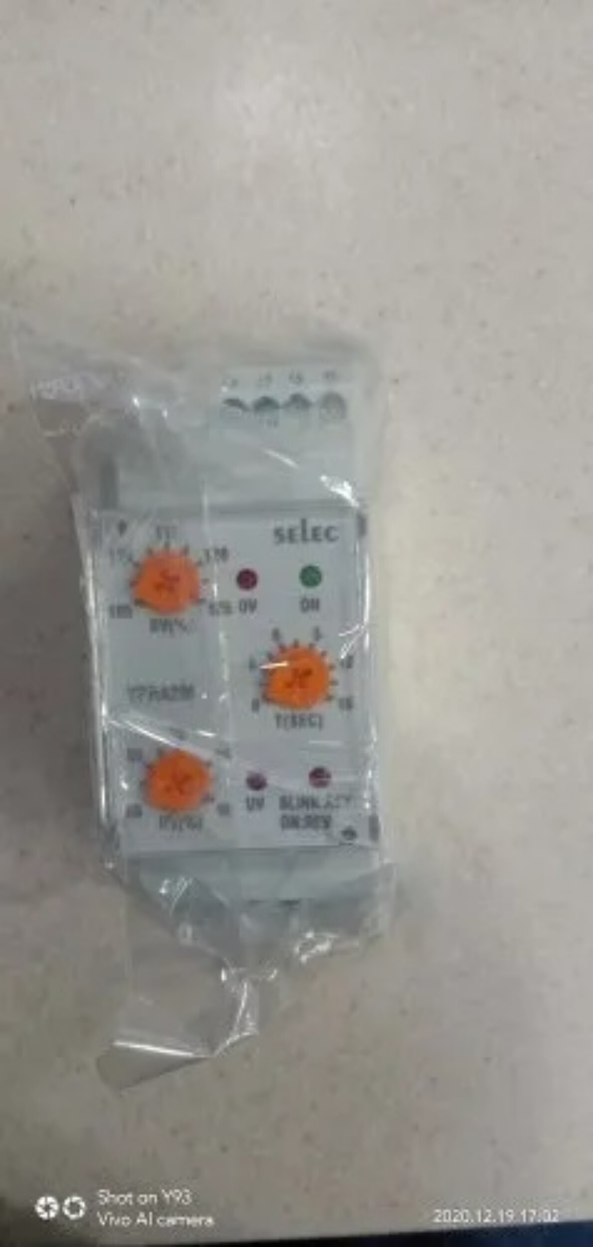 Voltage Sensing Relay