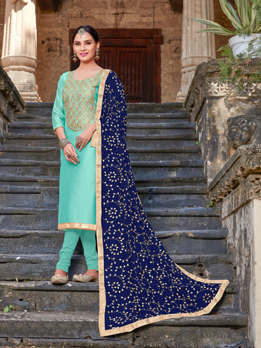 Salwar Suit with Heavy Dupatta