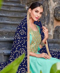 Salwar Suit with Heavy Dupatta