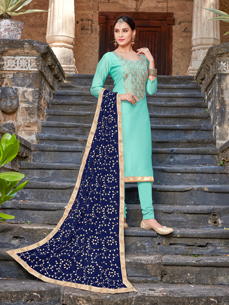 Salwar Suit with Heavy Dupatta