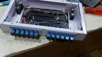 Fiber Liu 24 Port Rackmount Sliding Loaded