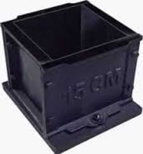 Square Cast Iron Cube Mould