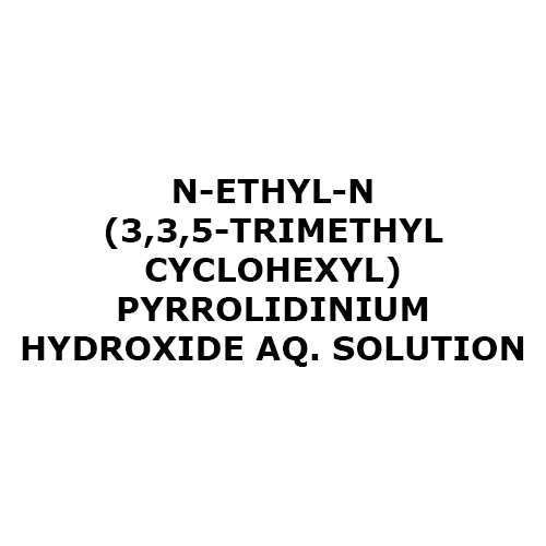 N-ethyl-n-(3 3 5-trimethyl Cyclohexyl) Pyrrolidinium Hydroxide Aq. Solution