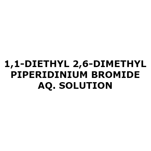 1 1-Diethyl 2 6-Dimethyl Piperidinium Bromide Aq. Solution