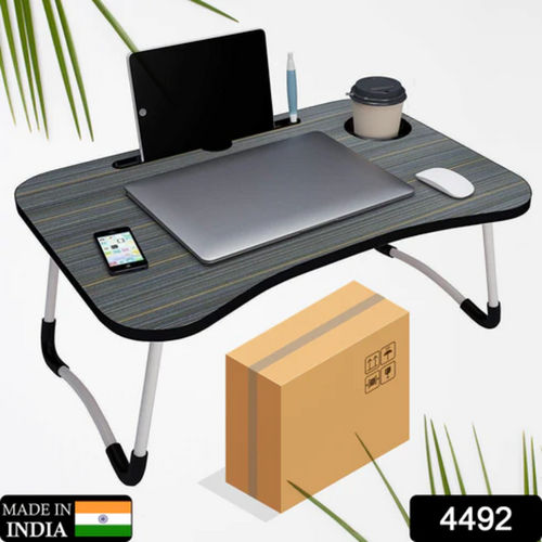 Multi Purpose Laptop Desk for Study and Reading with Foldable Non Slip Legs Reading Table Tray Laptop Table Laptop Stands Laptop Desk Foldable Study Laptop Table 4492