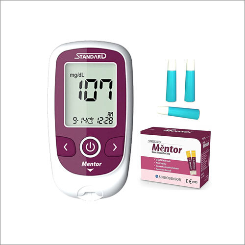 Plastic Mentor Digital Blood Glucose Meter