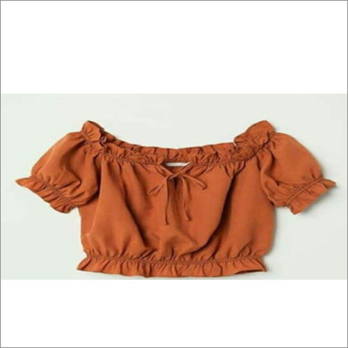 Satin Ladies Crop Top T Shirts at Best Price in Tirupur Rae Exports