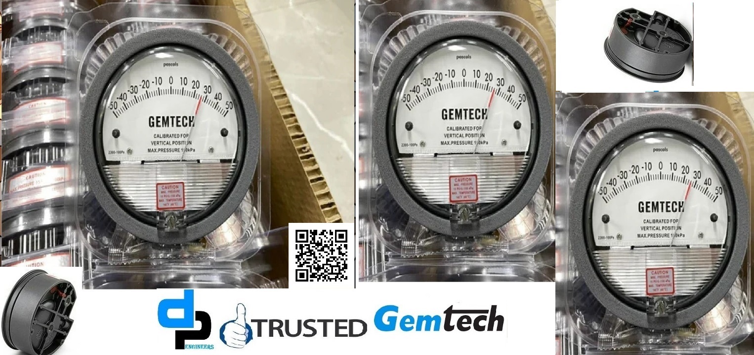 Series G2000 GEMTECH Differential Pressure Gauges Wholesale Distbutors for Hyderabad Telangana