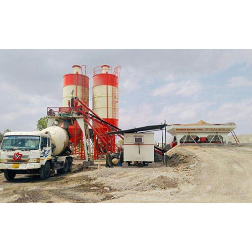 Fix Pan Type Concrete Batching Plant Industrial