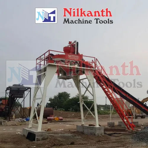 Commercial Stationary Concrete Batching Plant Industrial