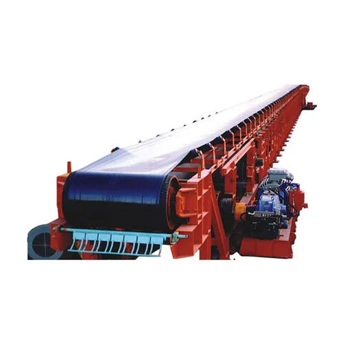 Roller Belt Conveyor System - Stainless Steel, Heat Resistant Flat Belt for Industrial Use