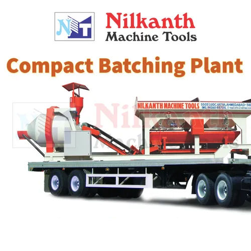 Microprocessor Type Concrete Batching Plant