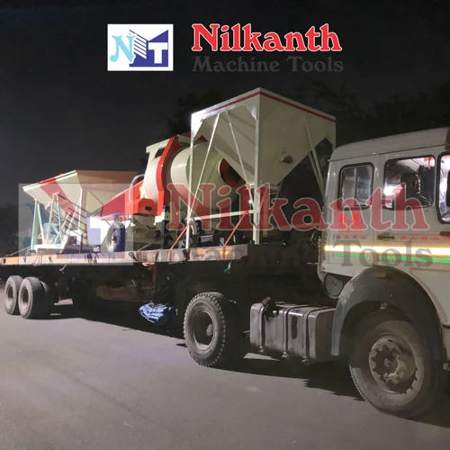 Reversible Mobile Concrete Batching Plant