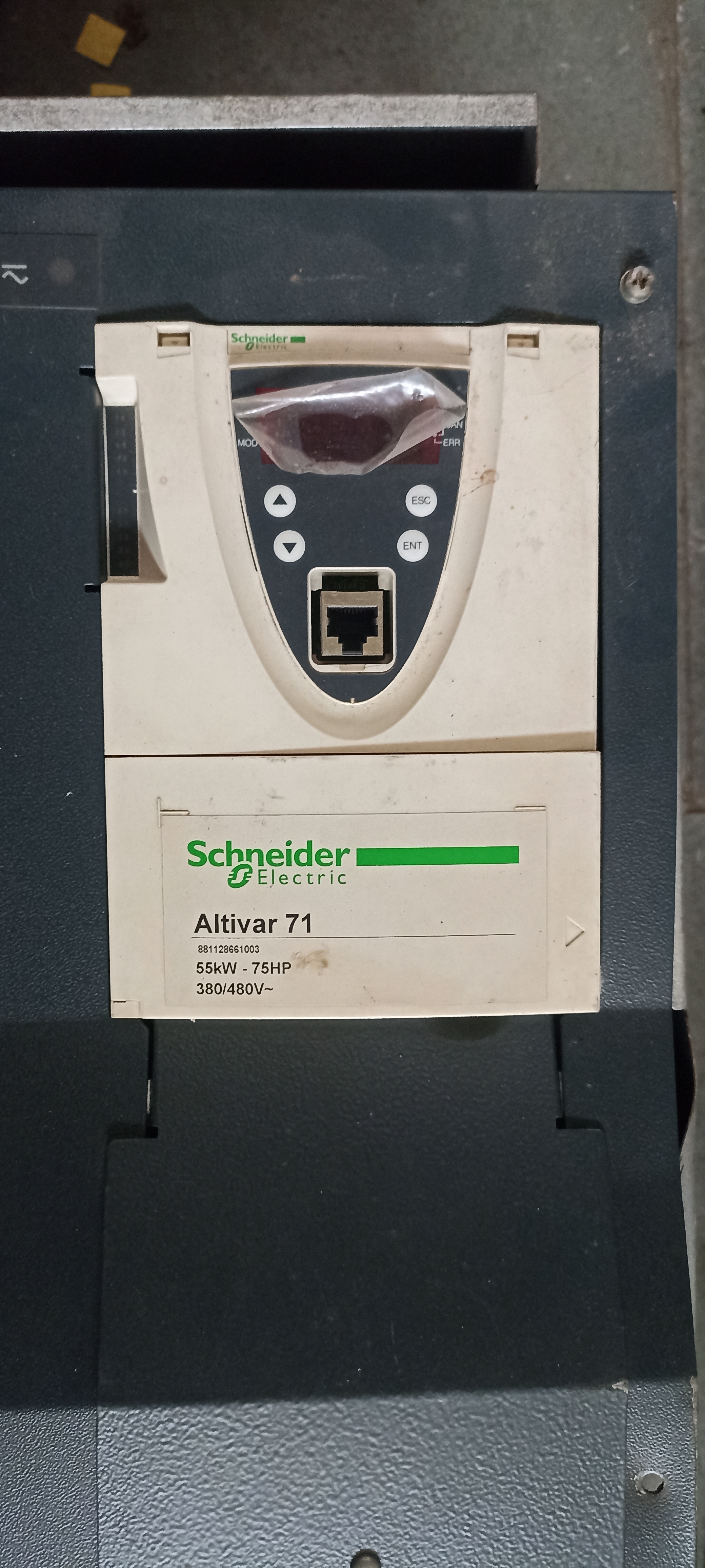 SCHNEIDER (Altivar-71) 75 HP AC DRIVE