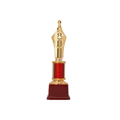 Fiber Trophies With Red Pipe