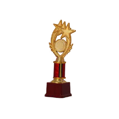 Various Colors Bt-4006 13.75 Inch Fiber Trophy With Red Pipe