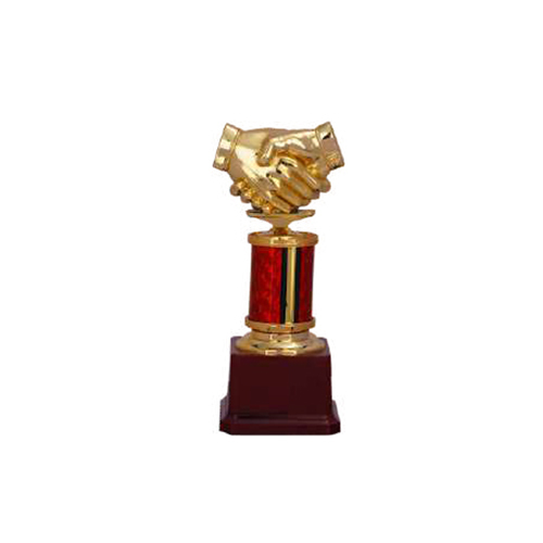 Various Colors Bt-4012 9.50 Inch Fiber Trophy With Red Pipe
