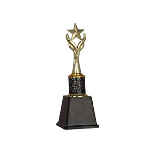 Aluminum PURE GOLDEN METAL TROPHY CUP, Size (Inches): 21inch