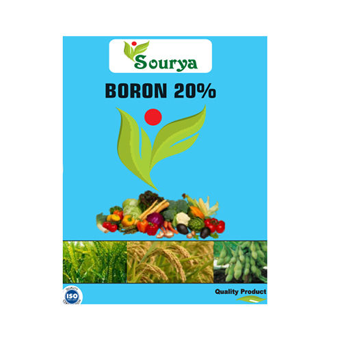 20% Boron Application: Agriculture