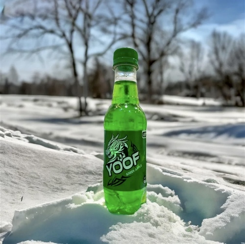 Green Apple fizzy drink