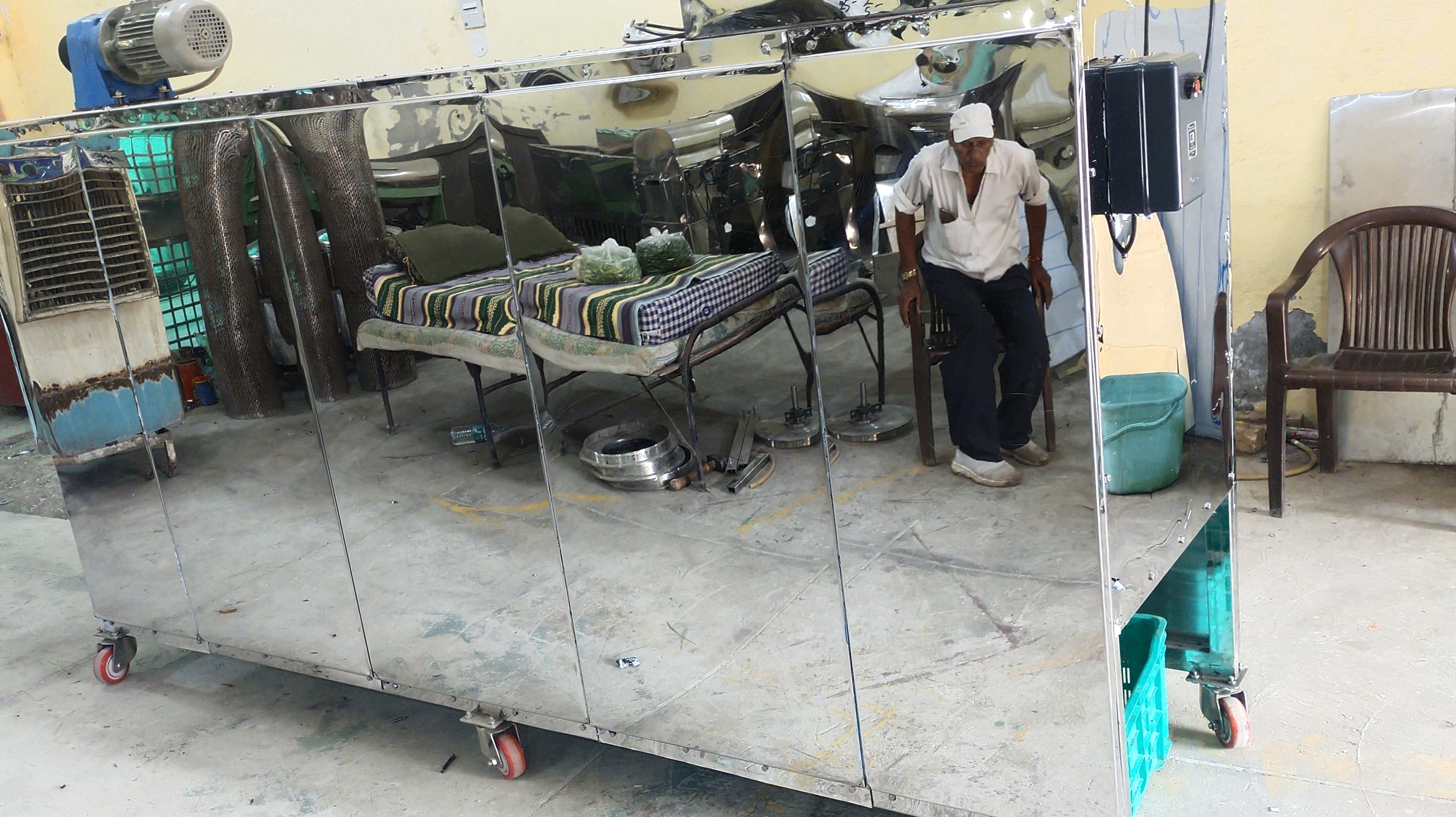 Green Chilly Stem Cutting Machine