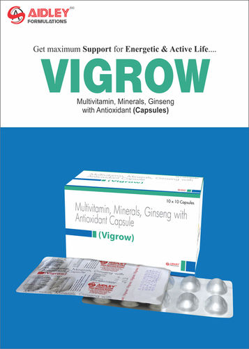 Ginseng 48mg Vitamin-A 2500IU Thiamine HCI 2mg Riboflavin 2mg Zinc Sulphate Monohydrate 220mg Manganese Sulphate Monohydride 154mg