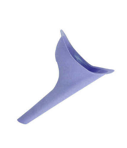 Stand And Pee Reusable Portable Urinal Funnel For Women (1307) - Multi-Color, 250 Grams | Unique Funnel Design, Convenient for Travel & Outdoor Use