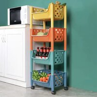 Vegetable Trolley 4 LAYER