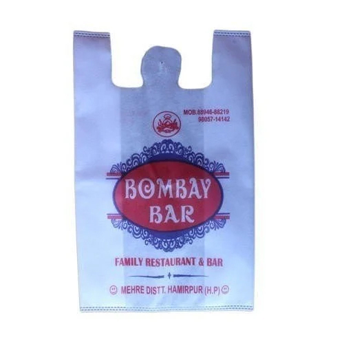 Printed W Cut Carry Bags