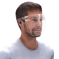 Multipurpose Clear Face Shield Anti-fog Anti-Scratch Protective Fashion Wear for Unisex (1701)