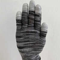 Grey PU Coated Gloves