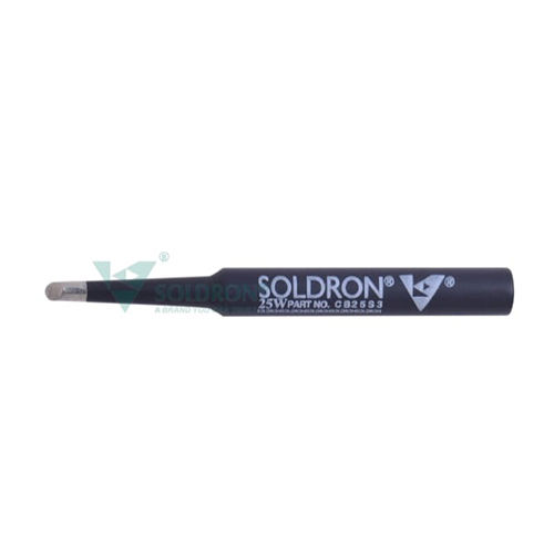 Black 25 Watt Iron Soldron Ceramic Bit