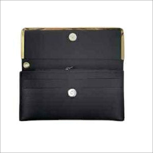 Black Big Wallets Foldable