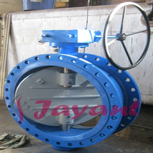 Double flanged butterfly valves