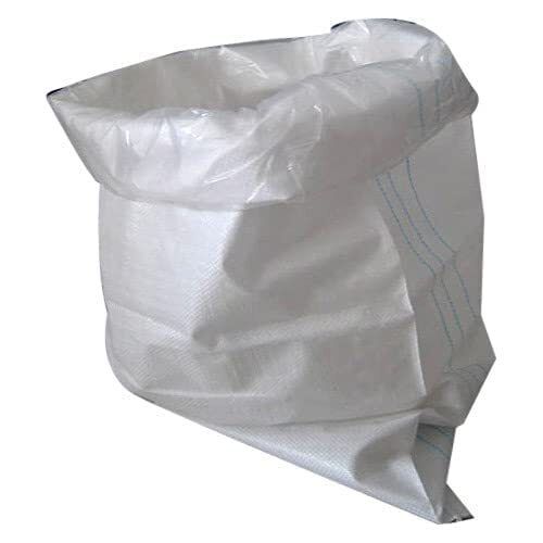 NIKUNJ SALES Excellent Quality Empty HDPE White Bag Bora BORI for Packing  of Food Set of 10 Pieces Size 1936 INCHESPlastic  Amazonin Home   Kitchen