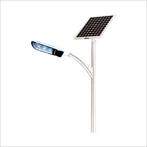 Black Solar Street Light