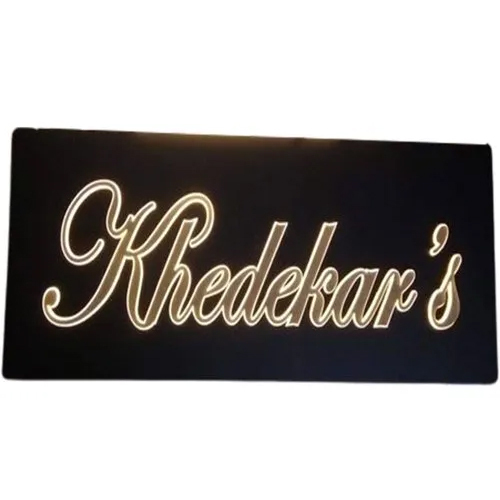 Led Name Plate Application: Commercial