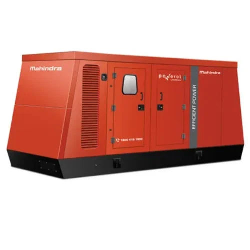 Red 15 Kva Mahindra Portable Diesel Generator