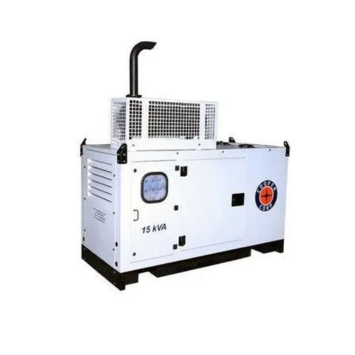 White Cooper Diesel Generator