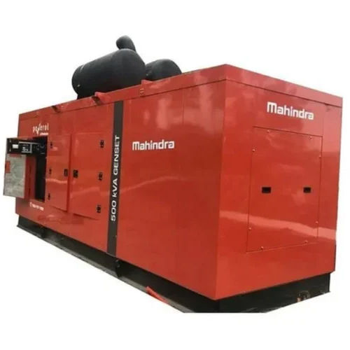 Red 500 Kva Mahindra Gensets Generator