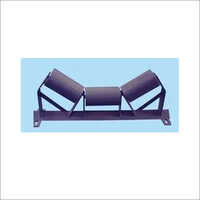 Industrial Carrying Idler - Heavy Gauge Steel Tubing , Essential For Flat Belt Conveyors In Material Handling