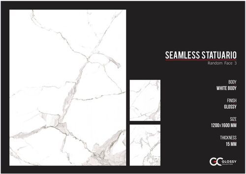 Seamless Statuario Application: Floor Tiles