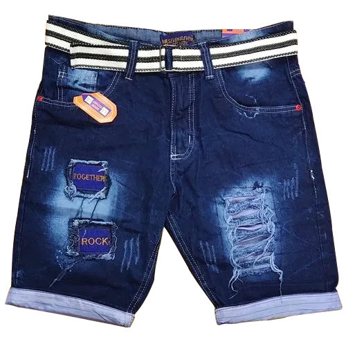 Cotton Mens Denim Shorts