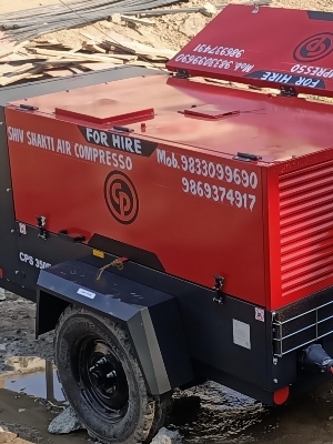 Electric screw air compressors 400 cfm